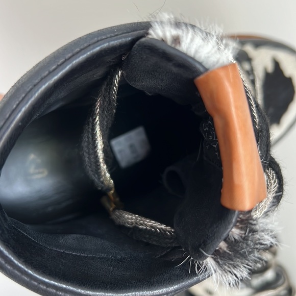 MONTE SPORT  “BRIGITTE“ White & Black Boots Size 37 - Picture 9 of 16